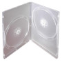MKF-DVD2T Krabička na 2ks DVD, 14mm, transparent
