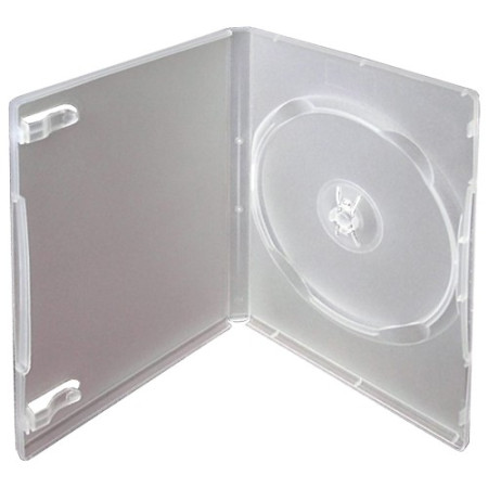 Krabička na 1ks DVD transparent InHouse DVD-1T