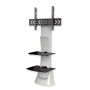 MKF-Excellent Design White stojan na TV, VESA 600x400, Nosnost 35 kg-2