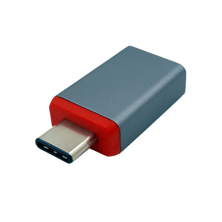MKF-USB31CMAF redukce USB3.0/USB-C, ALU, stříbrná