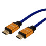 MKF-100522/3m video kabel HDMI/HDMI, V2.0, 18 Gb/s, 3D, 1080p, 19 pin, Hight speed, délka 3 m-5