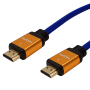 MKF-100522/5m video kabel HDMI/HDMI, V1.4, 1080p, 3D, Ethernet, 19 pin, délka 5 m