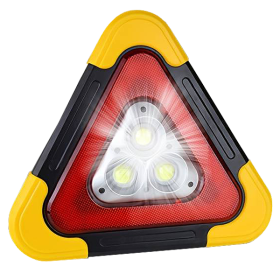 MKF-Light 24SB4AA Bezpečnostní LED COB Trojúhelník, 4× AA baterie