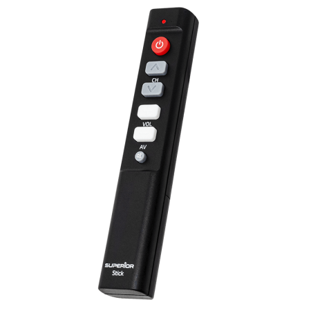RC/UNI-STICK programovatelný dálkový ovladač pro TV a další elektroniku