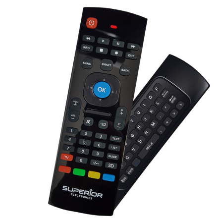 SUPERIOR COMBINED KEYBOARD 2IN1 dálkový ovladač, programovatelný,  QWERTY klávesnice