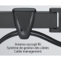 Meliconi Stile R100 černá - Náklápěcí a otočný držák na TV pro plazmové a LCD TV
